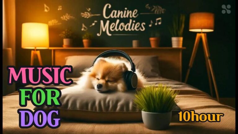 10 hour music for dogs ♬calming dog music ♬Pomeranian version