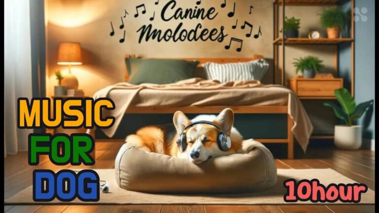 Sleep Music♬ Relaxing Music to Help Reduce Anxiety for Dogs (Welsh Corgis version)