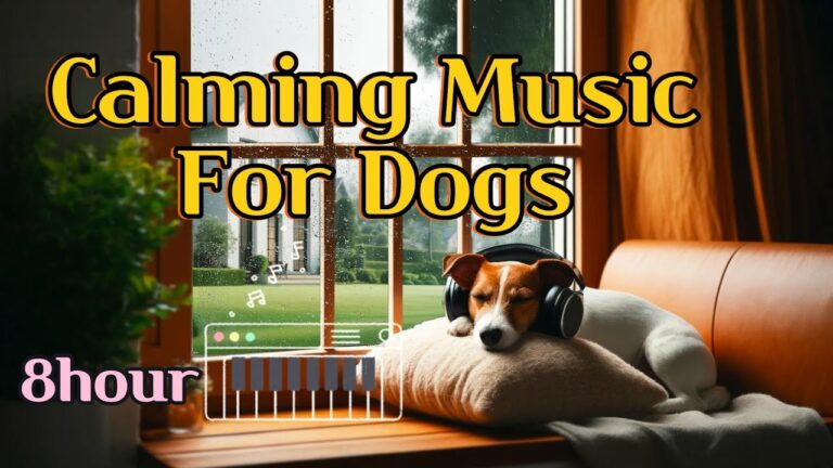 🐶 Relaxing Music with Rain Sounds for Jack Russell Terrier 🐶 Calming Dog Music